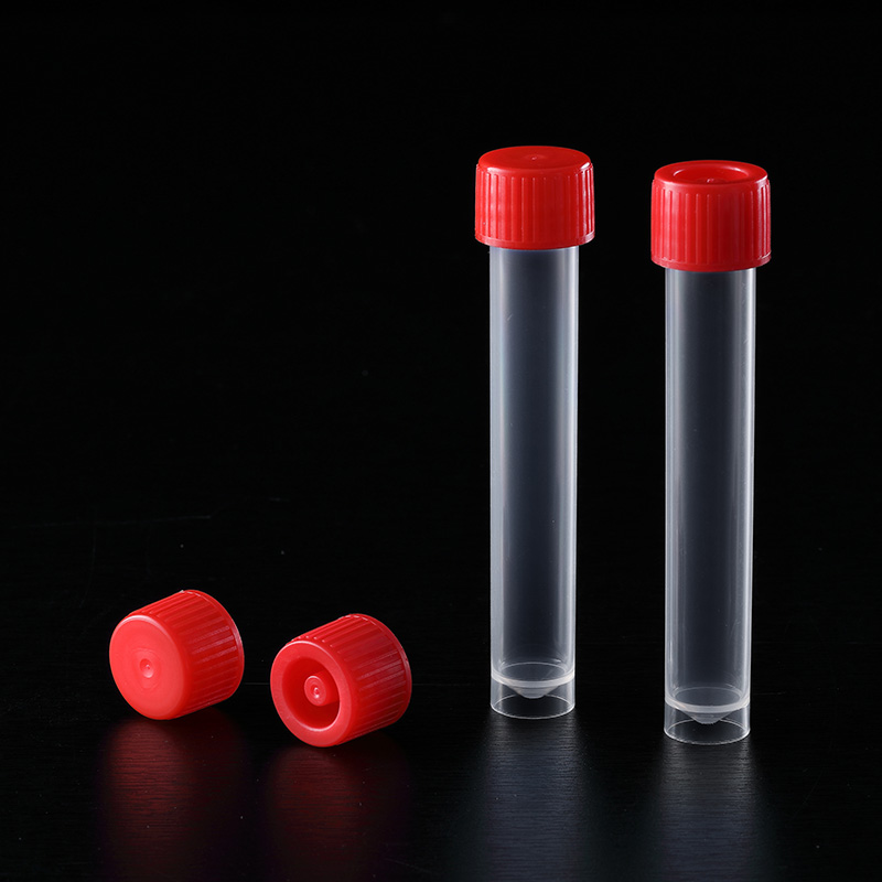 20ml Concave/Flat Cover Disposable Virus Collection Tubes