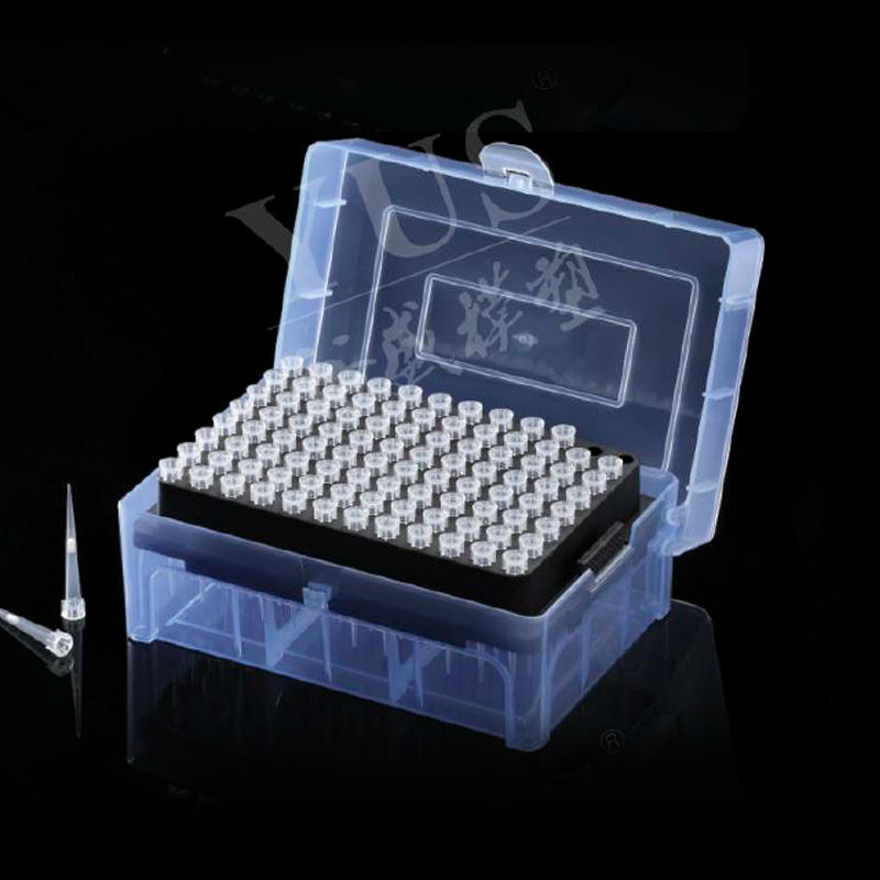 Sterile Filtered Plastic Pipette Tips With No Enzyme In Box